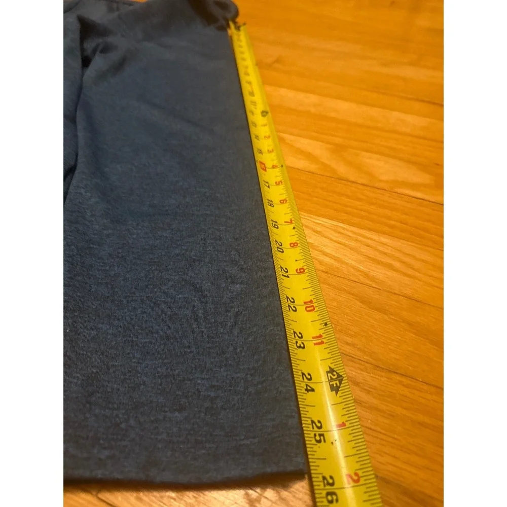 Calvin Klein Mens Large Blue Quarter Zip Pullover Sweater Long Sleeve
